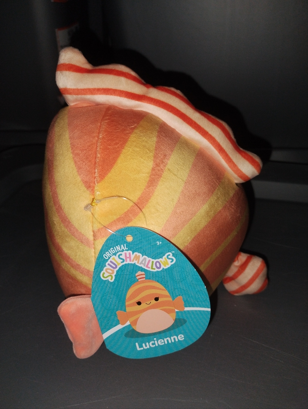 Squishmallows Lucienne the Clown Fish 7.5 inch - Picture 2 of 2